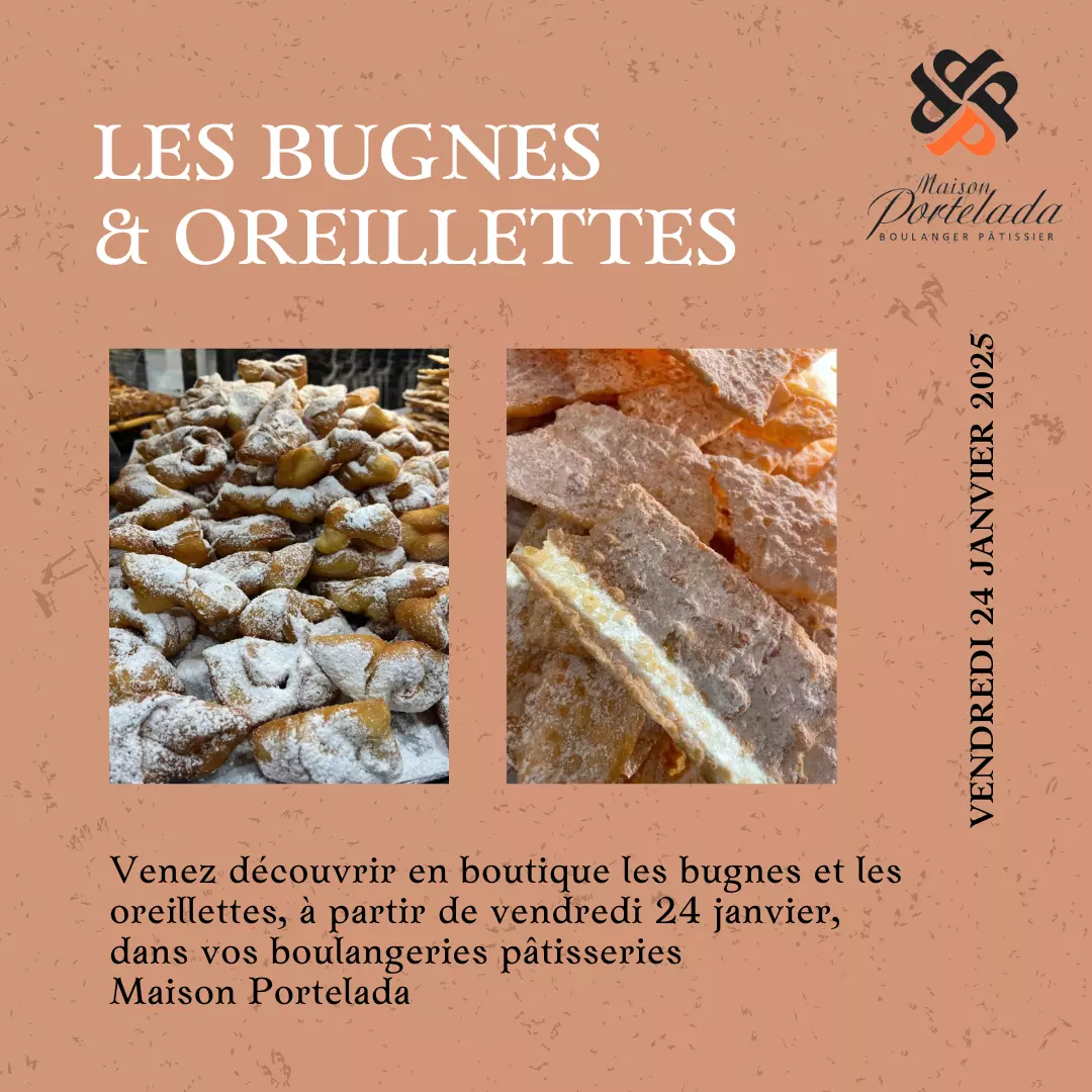 Les bugnes & oreillettes